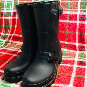 Hunter Biker Rain Boot